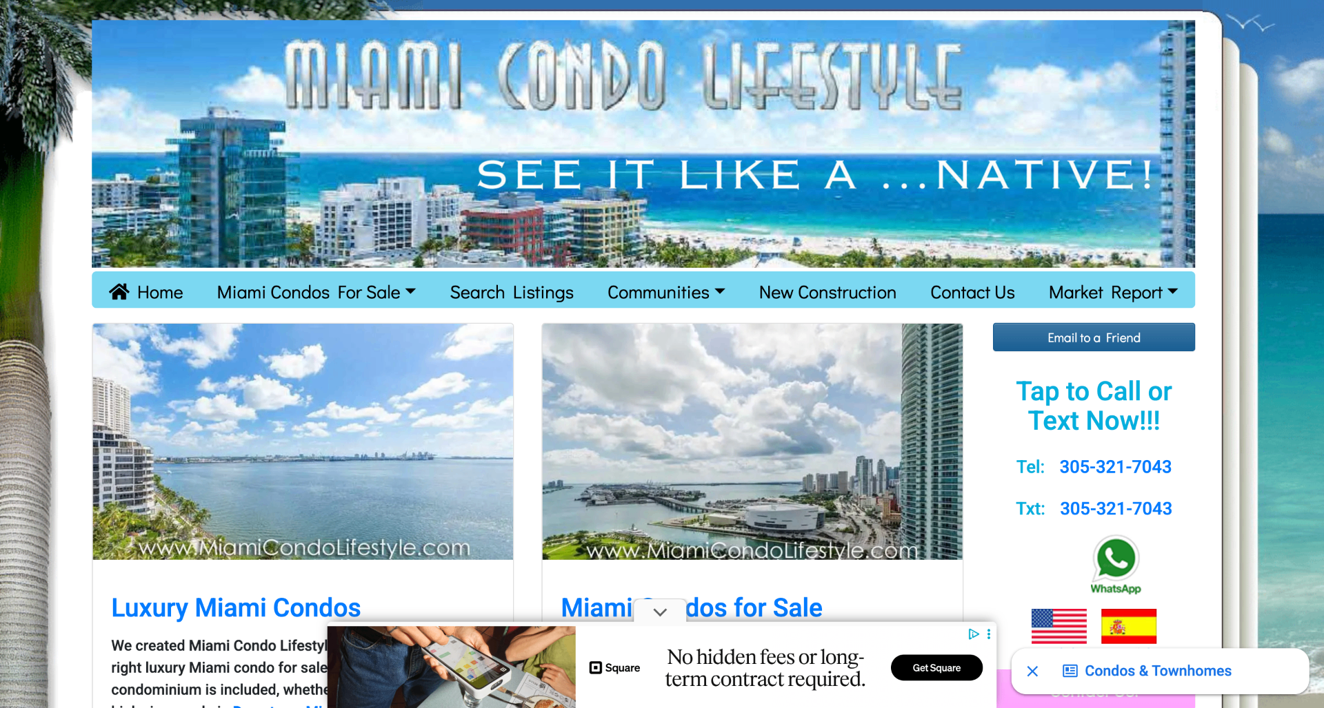Before redesign