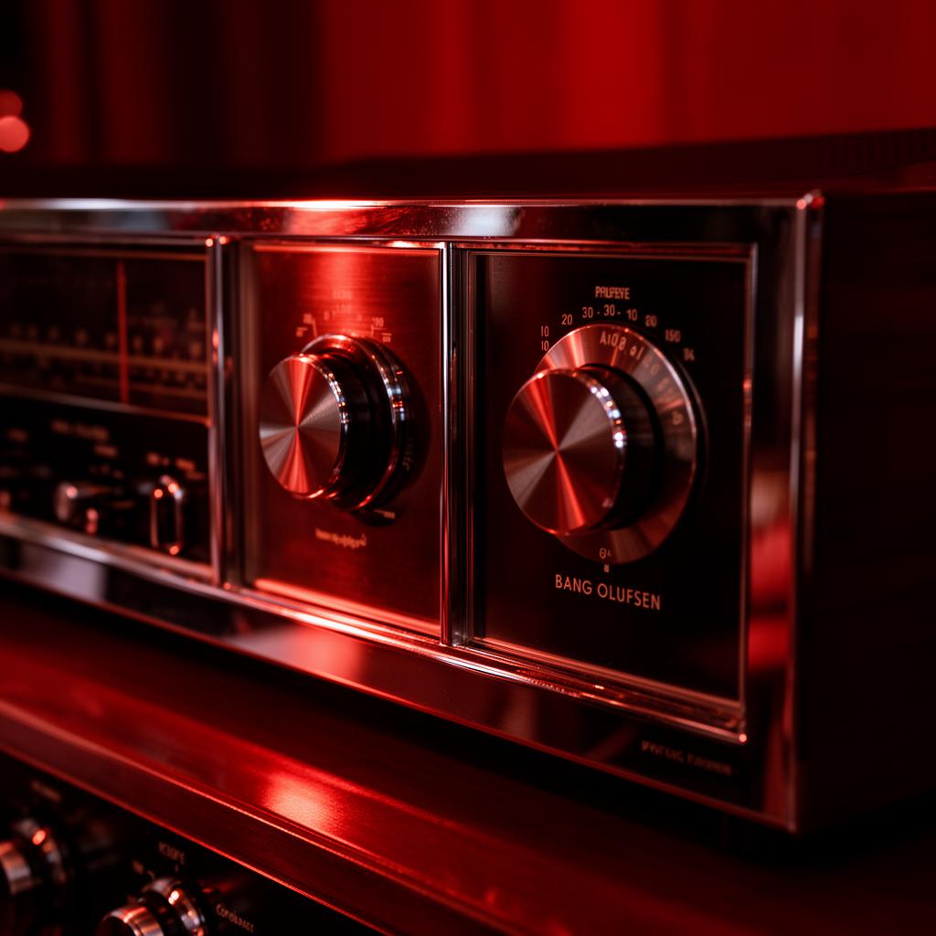 Vintage chrome hi-fi inspiration